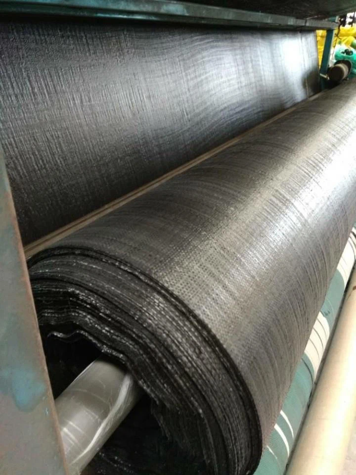 Split Yarn Flat Silk PP Woven Geotextile